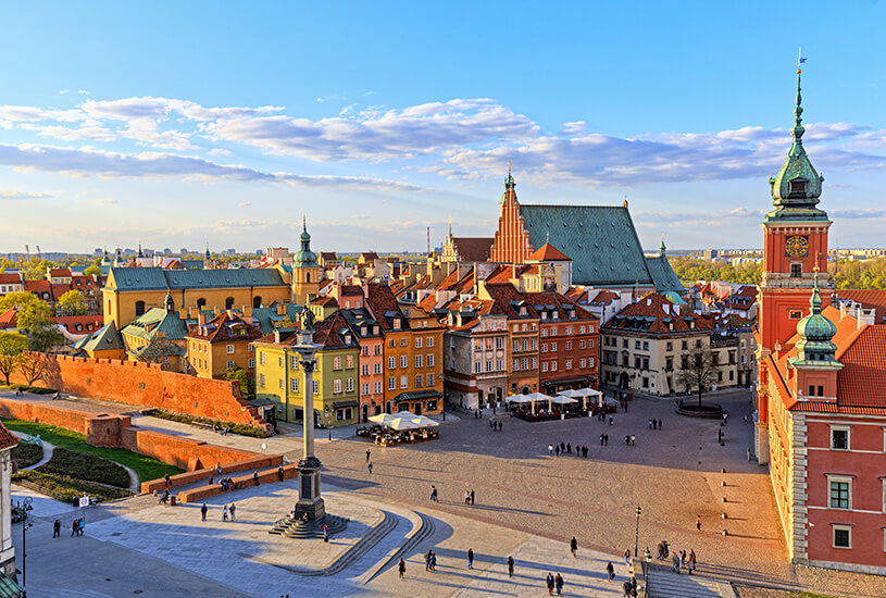Warsaw, Eastern Europe